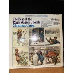 The Roger Wagner Chorale The Best Of Christmas Carols *Jacket Only*